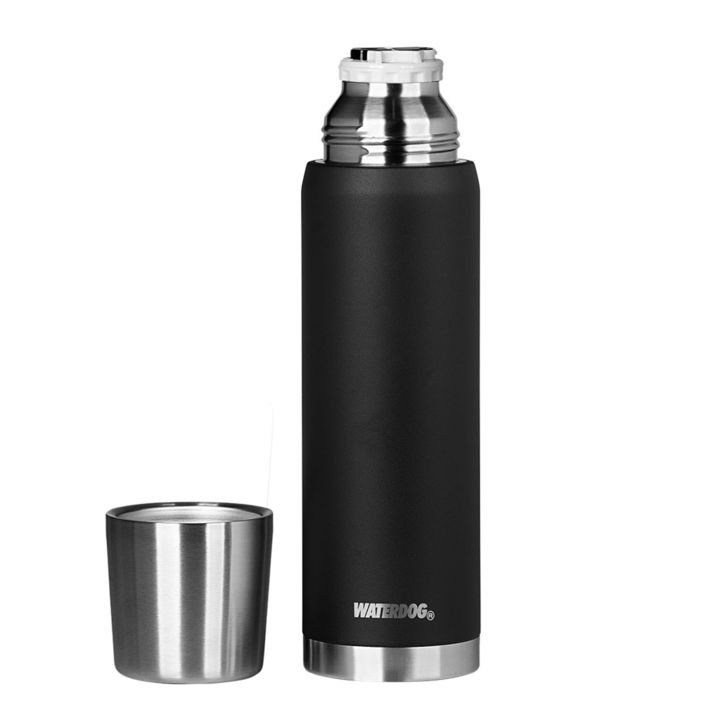 Botellon Termico Waterdog 1000CC - Negro OBUS1000BK