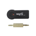 Conversor Nisuta Audio 3.5MM a Bluetooth - Negro Nscostbl