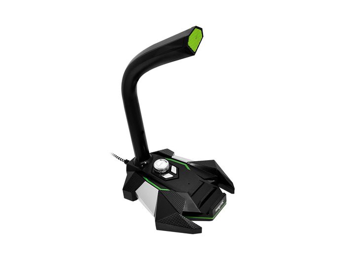 Microfono Nisuta Gaming USB con Luces LED - Negro NSMICGU2