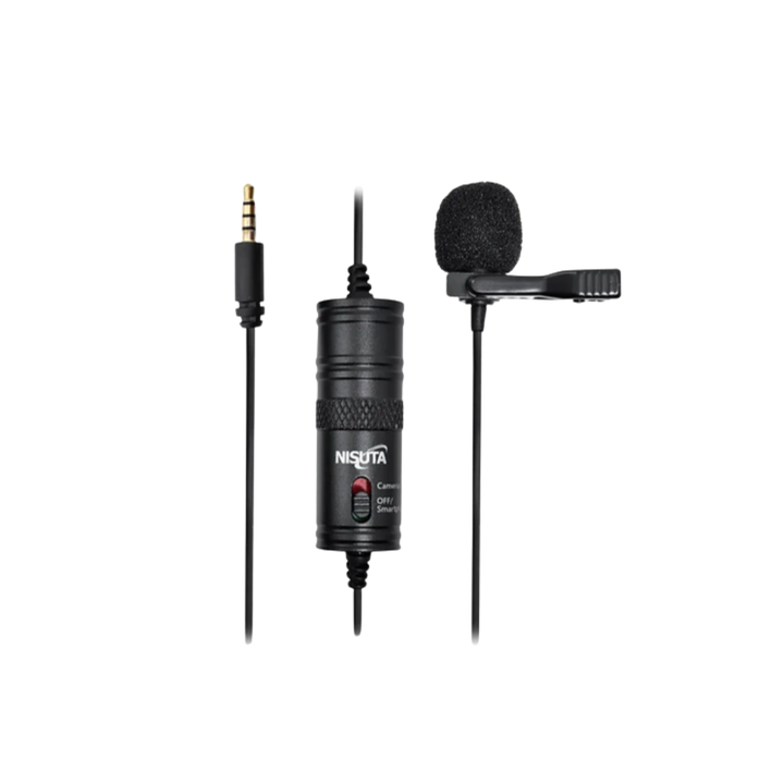 Microfono Nisuta Corbatero 3.5MM - Negro NSMIC260C