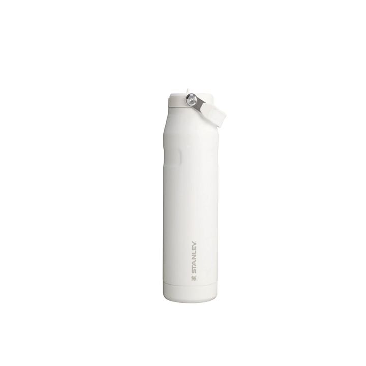 Botella Stanley 1.1L Flip Straw - Blanco Iceflow Bottle