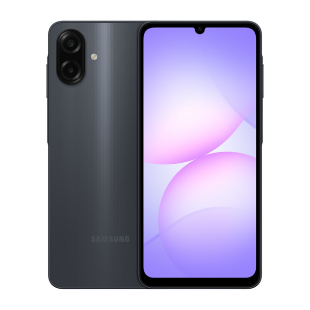 Samsung A07 A075F ROM 128GB RAM 4GB con Cargador - Negro