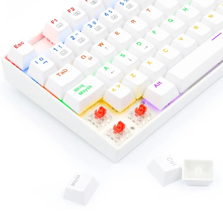 Teclado Redragon - Blanco K552W-KR-SP