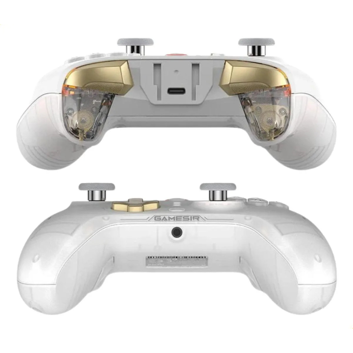 Joystick Gamesir Cyclone 2 con Cargador - Blanco