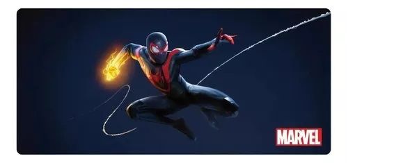 Mouse PAD Xtech Spider MAN Miles Morales Edition - Negro XTAM190SM