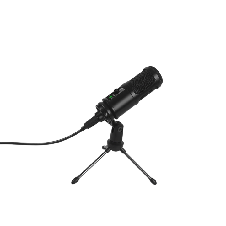 Microfono Nisuta USB Condensador - Negro NSMICG4