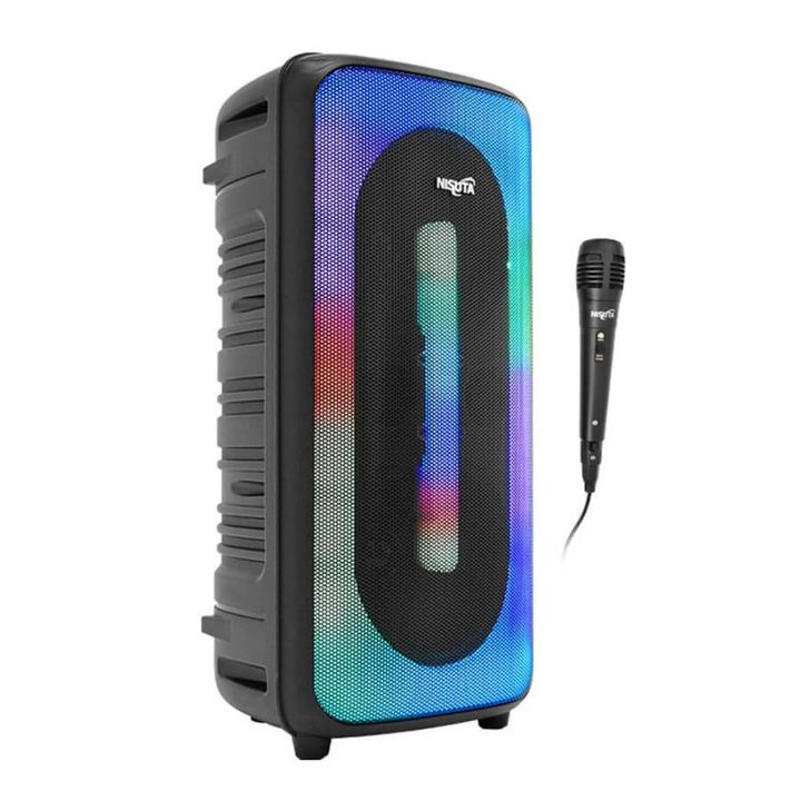 Parlante Nisuta Portatil 2X8 - Negro NSPA88B