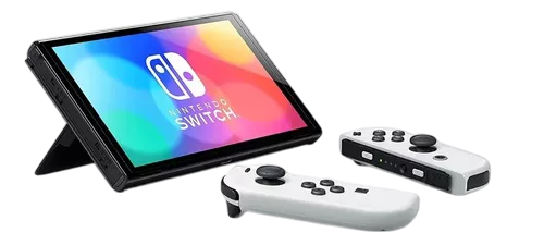 Consola Portatil Nintendo Switch Oled 64GB - Blanco