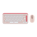 Teclado + Mouse Logitech POP Icon Combo - Rosa