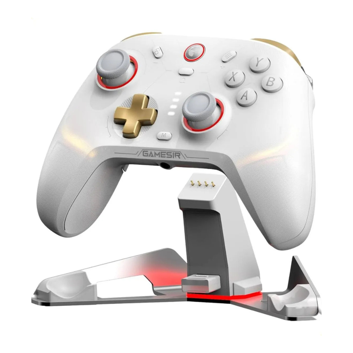 Joystick Gamesir Cyclone 2 con Cargador - Blanco