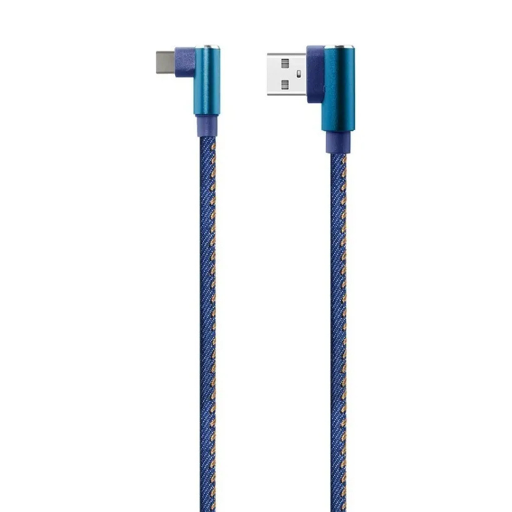 Cable Nisuta USB a Tipo C - Celeste NSCAUSC1J