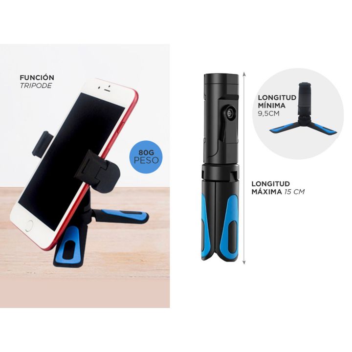 Tripode Gadnic Chico para Celular - Negro TRIPODE19