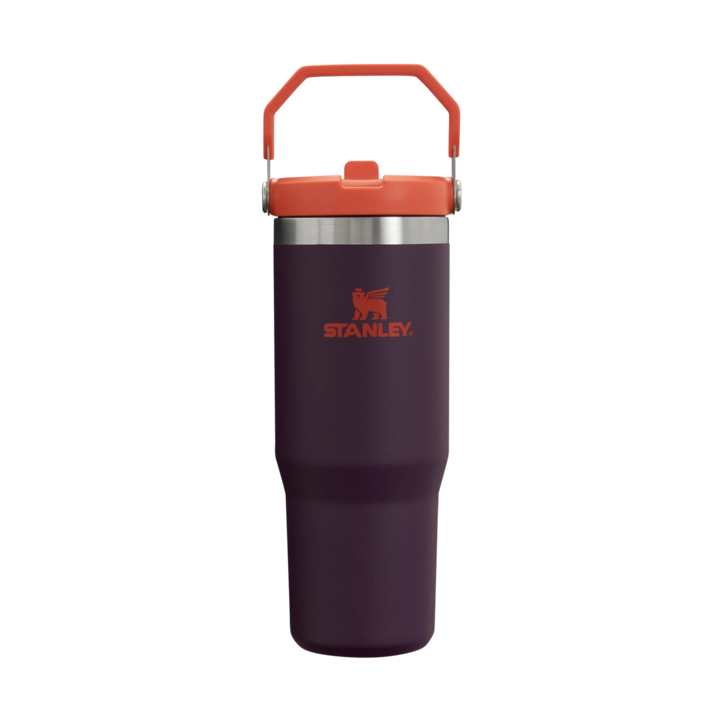 Flip Stanley Straw Tumbler 887ML con Manija - Violeta
