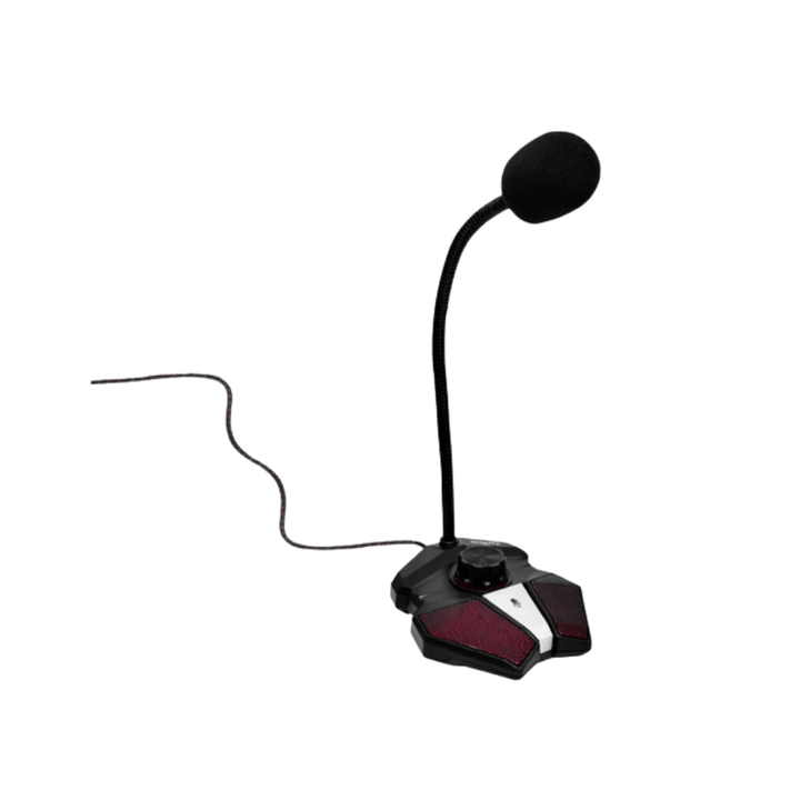 Microfono Nisuta Gaming USB - Negro NSMICGU1