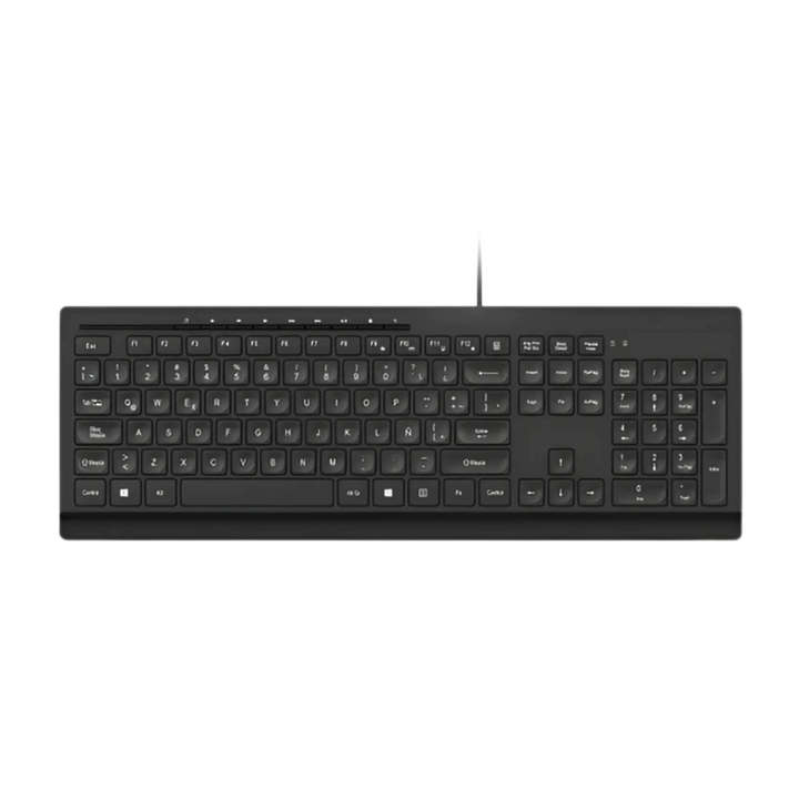 Teclado Klip Xtreme Óptico Compass - Negro KKM252S