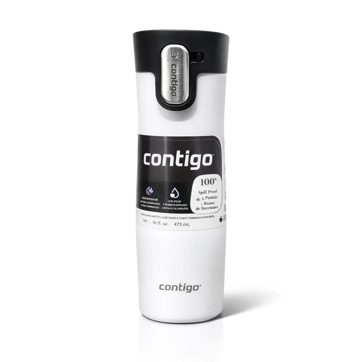 Vaso Contigo Westloop 473ML sin Antideslizante - Blanco 2224337