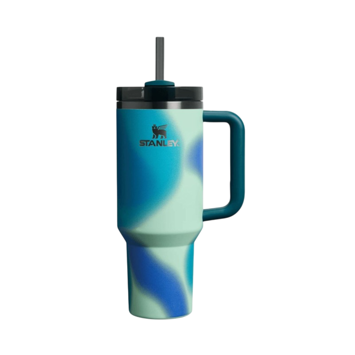 Vaso Stanley con Sorbete 1.18L 11 Horas Frío - Coastal Teal Motion Quencher Tumb