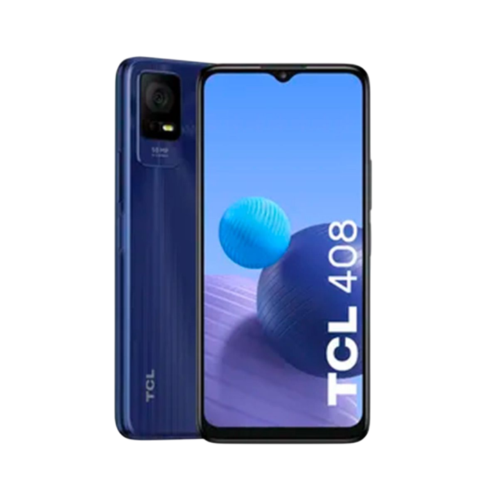 TCL 408 ROM 64GB RAM 4GB - Azul Nacional