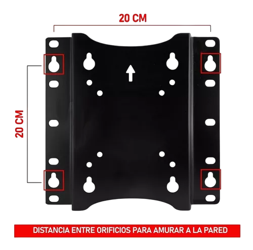 Soporte para TV Nakan - Negro NAK-456