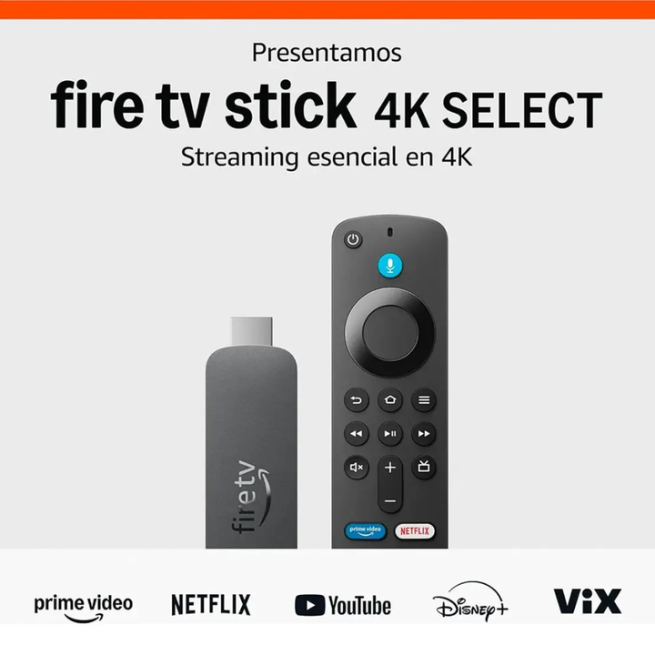 TV BOX Amazon Fire TV Stick 4K Select - Negro