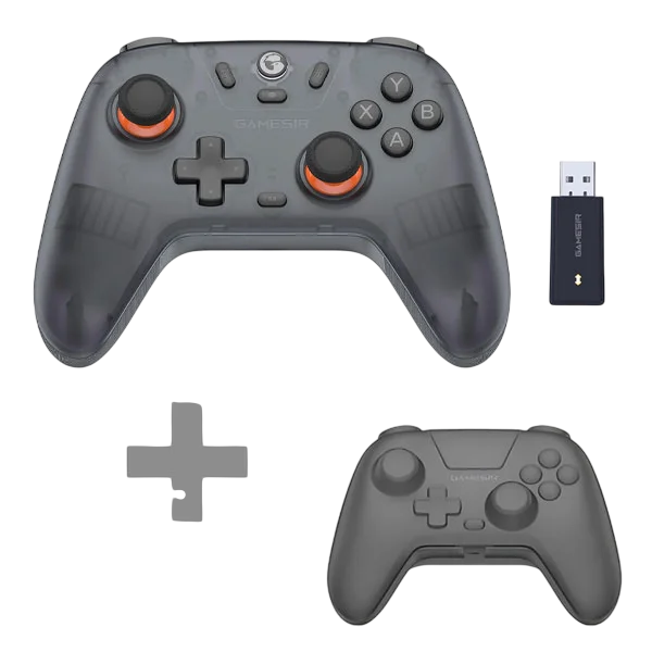 Joystick Gamesir T4N Nova Lite + Funda - Gris