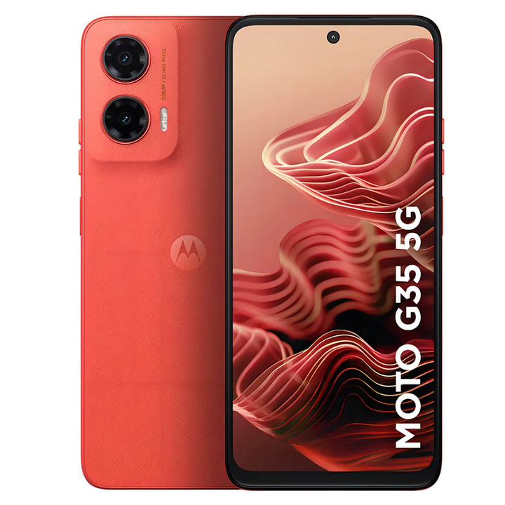 Moto G35 ROM 256GB RAM 4GB 5G - Naranja Nacional