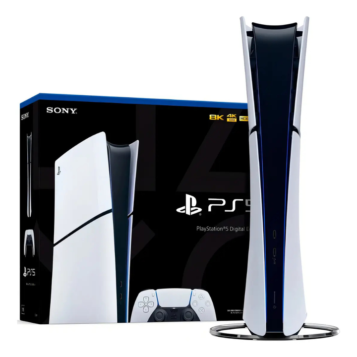 Playstation 5 Sony 825GB Slim C/ Joystick Digital - Blanco